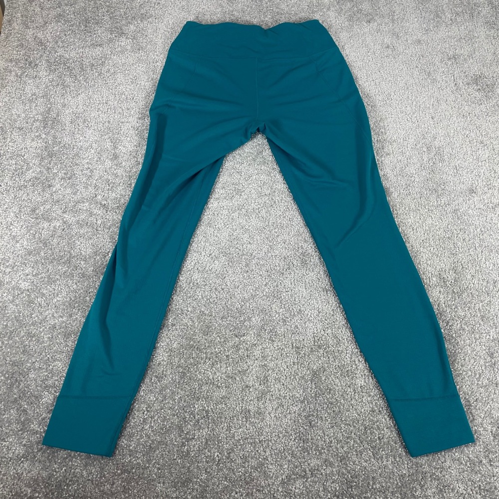 Patagonia Capilene Midweight Baselayer Bottoms Womens Extra Small Leggings Teal